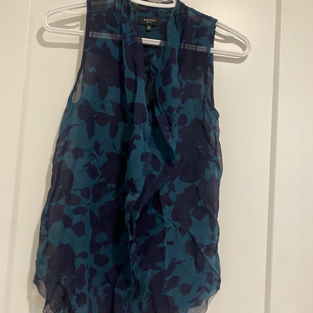 Aritzia Silk Blouse - Babaton XXS